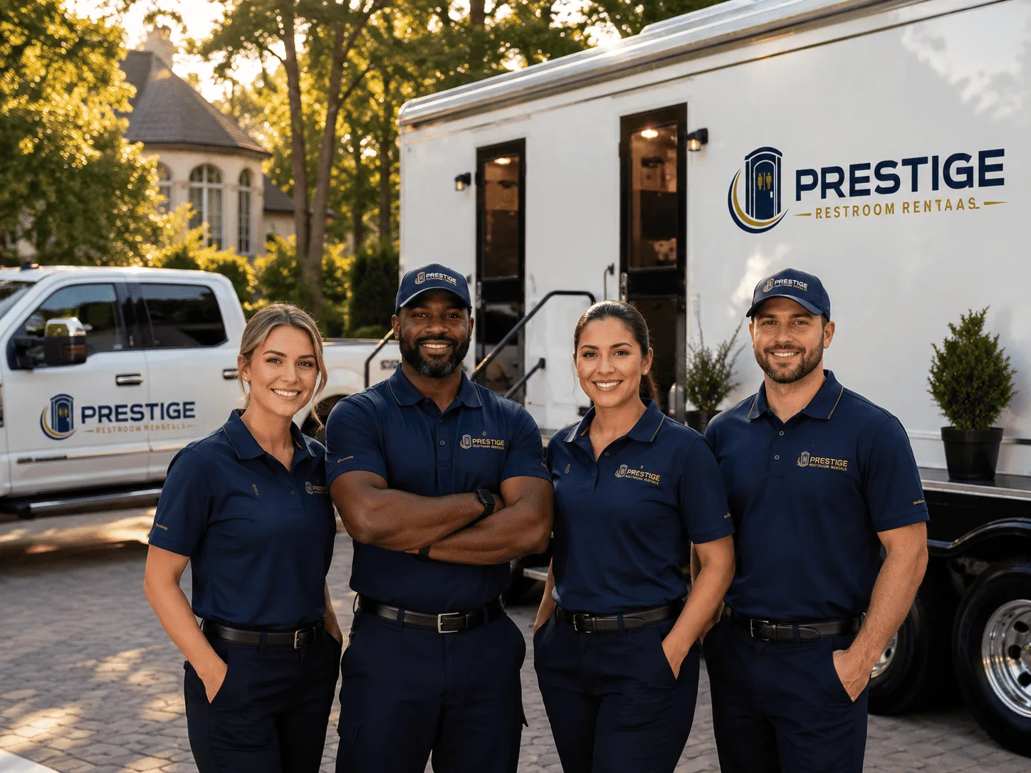 Trusted Luxury Portable Restrooms company in Minooka, IL